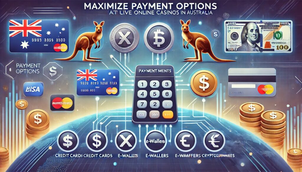 Maximize Payment Options for Deposits and Withdrawals at Live Online Casinos in Australia