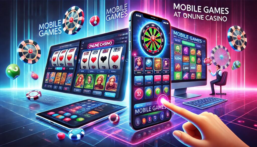 Mobile Games at Bizzo Online Casino