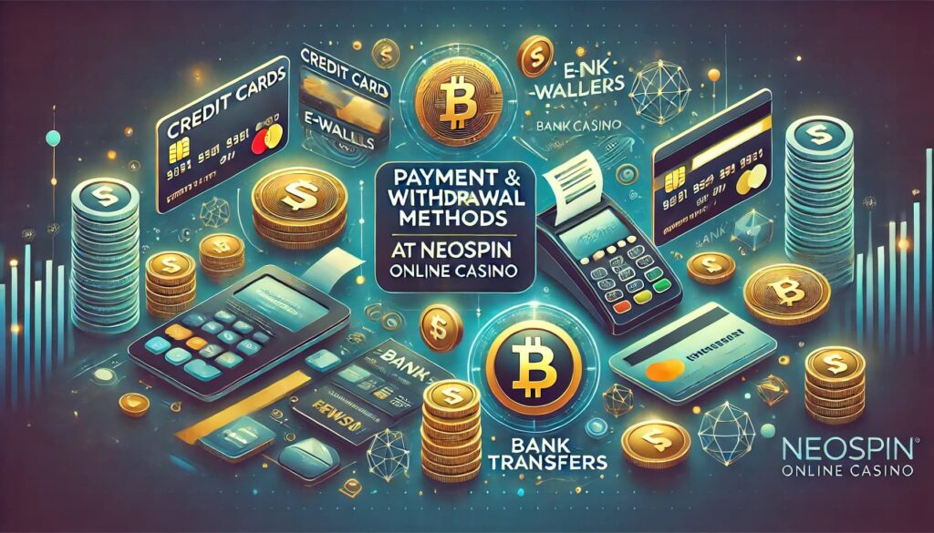 Payment and Withdrawal Methods at Neospin Online Casino