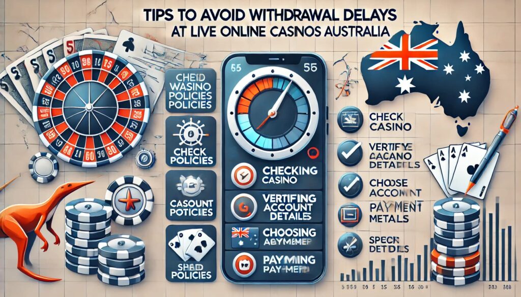 Tips to Avoid Withdrawal Delays at Live Online Casinos in Australia